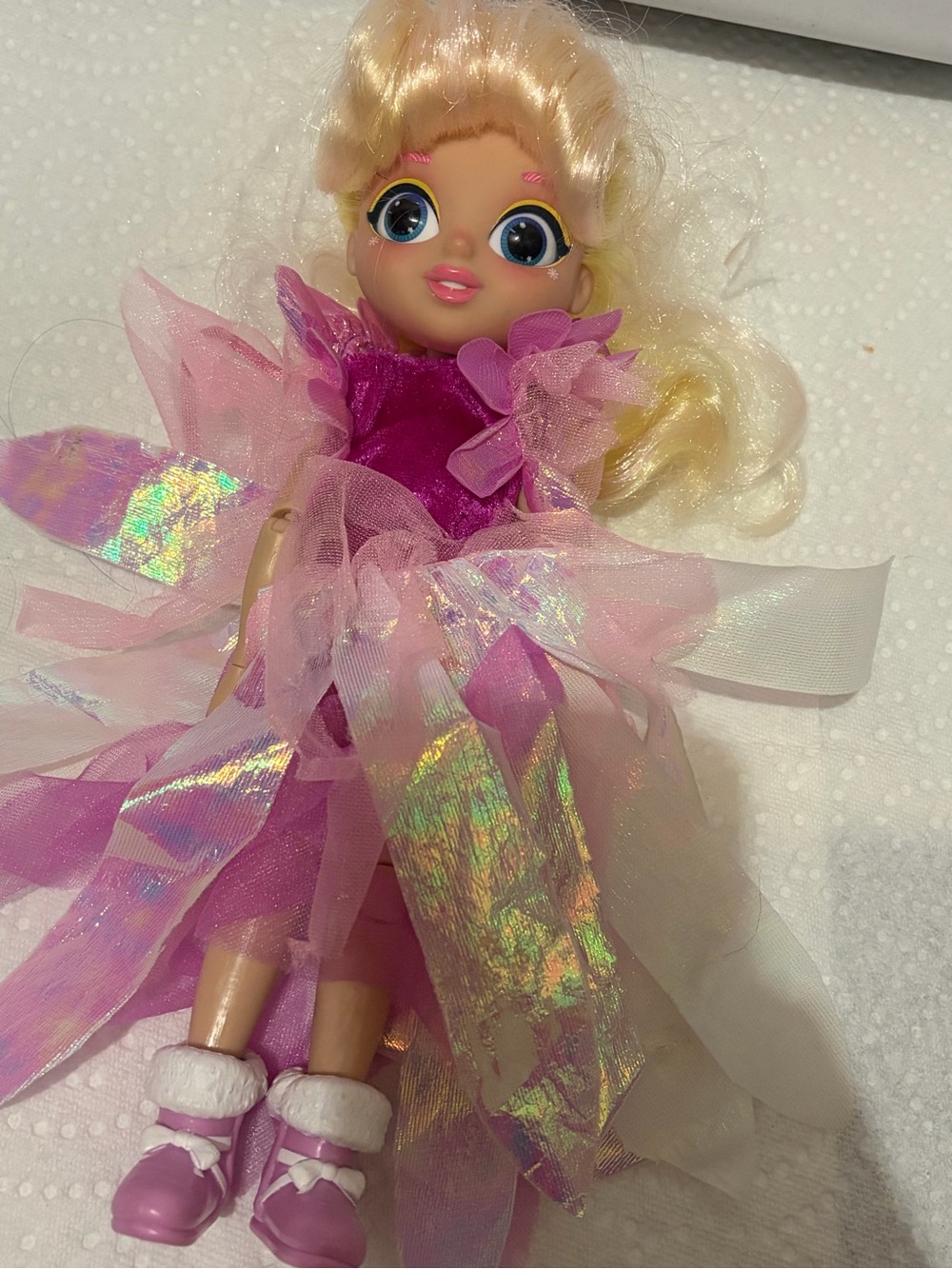 Fidgie friends fidget doll toy articulated fairy doll